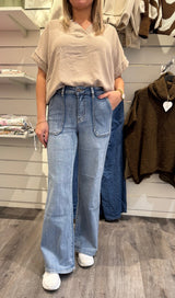 Signe - Jeans Vida - Ljus Denim