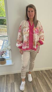 Smilla Blus Fuxia