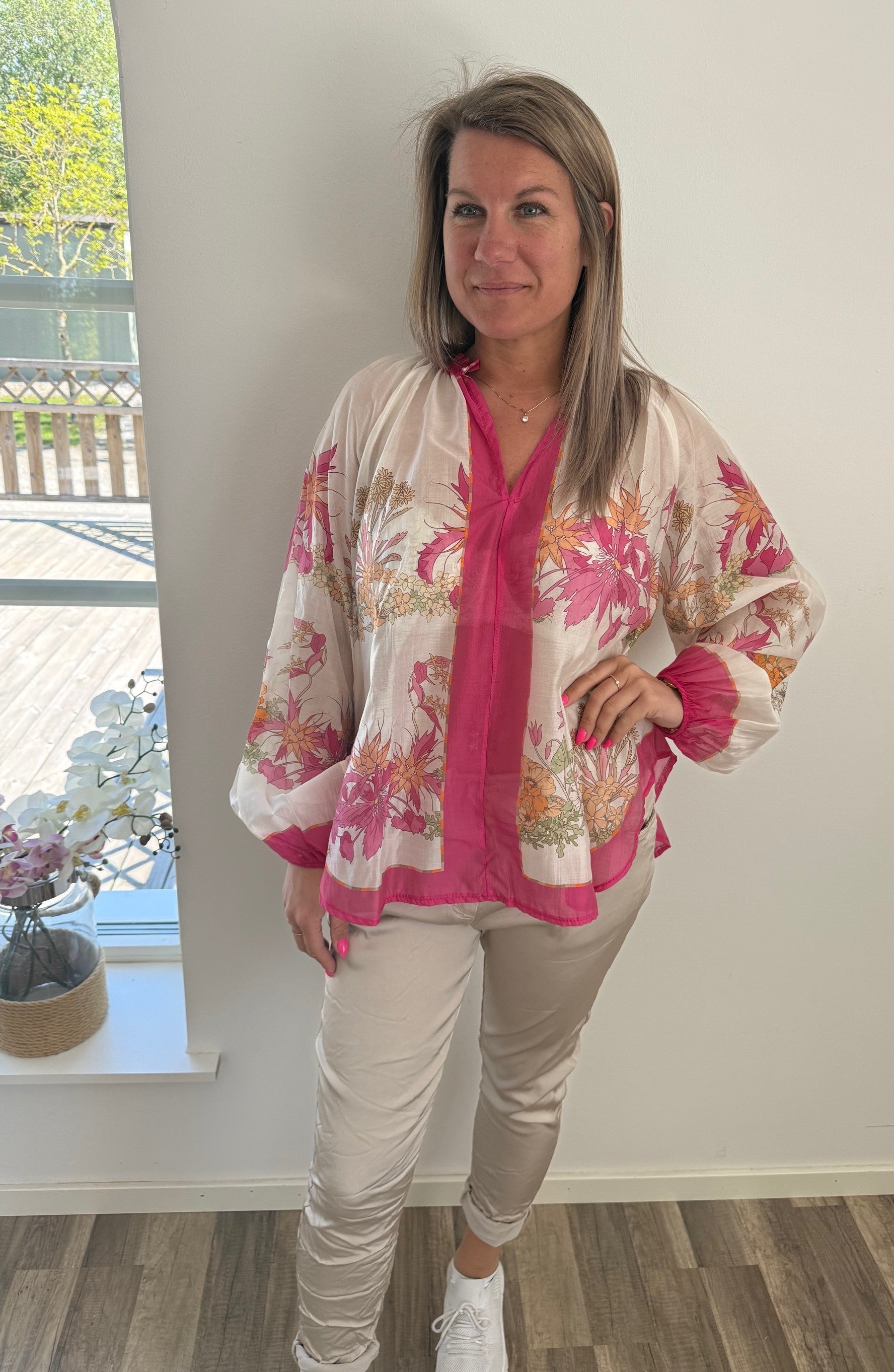 Smilla Blus Fuxia