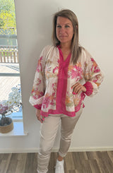 Smilla Blus Fuxia