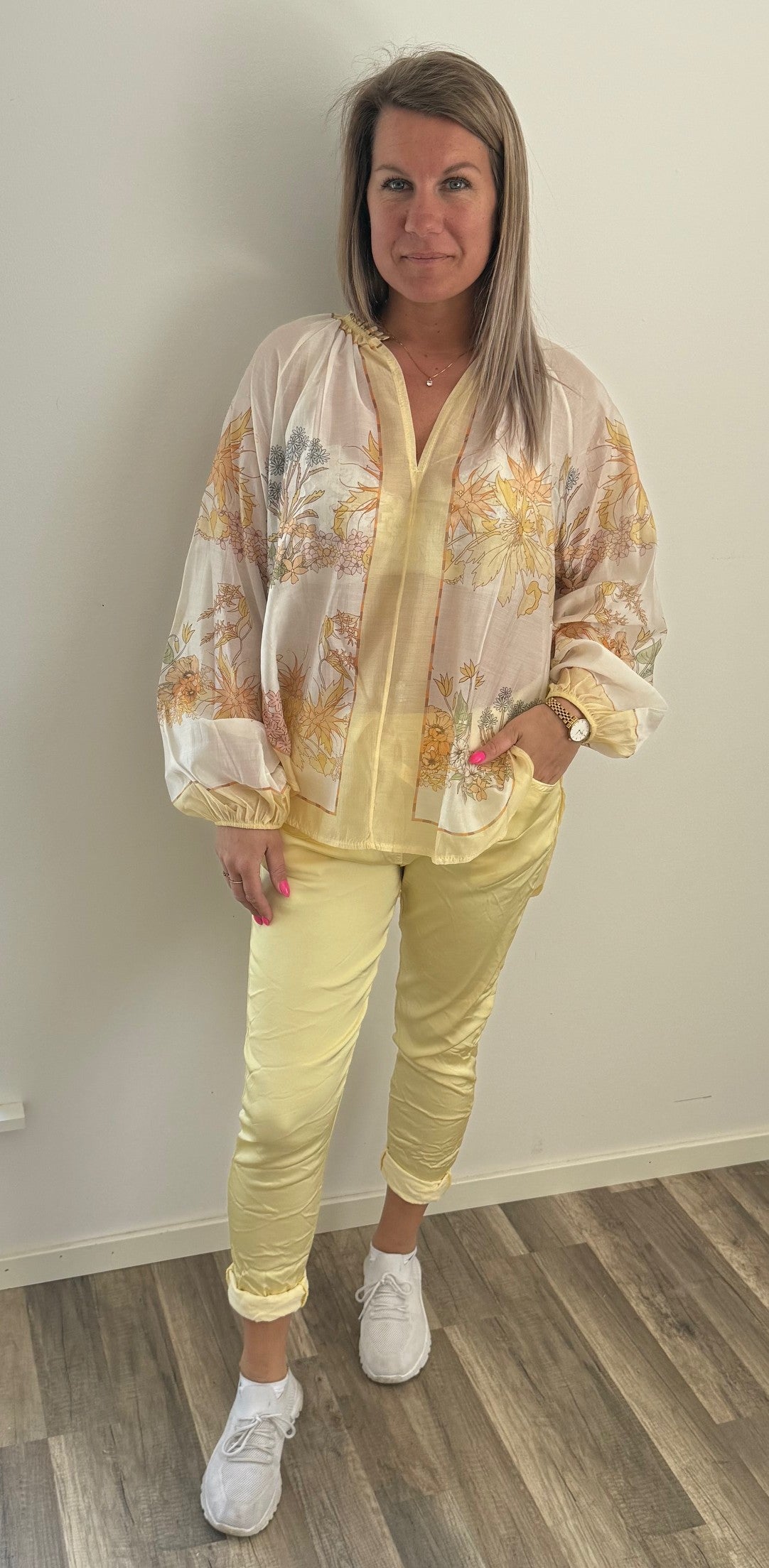 Smilla Blus Gul