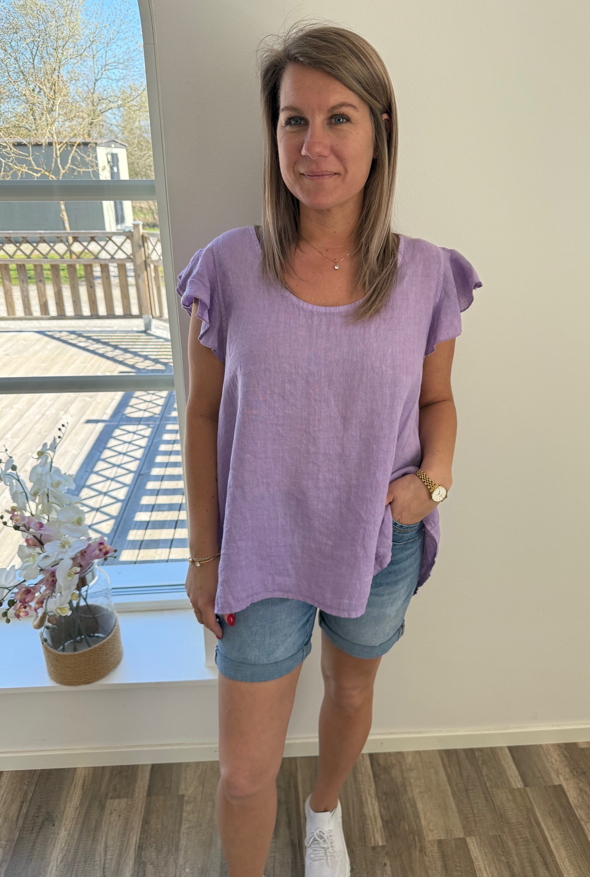 Nellie Linnetopp Lila