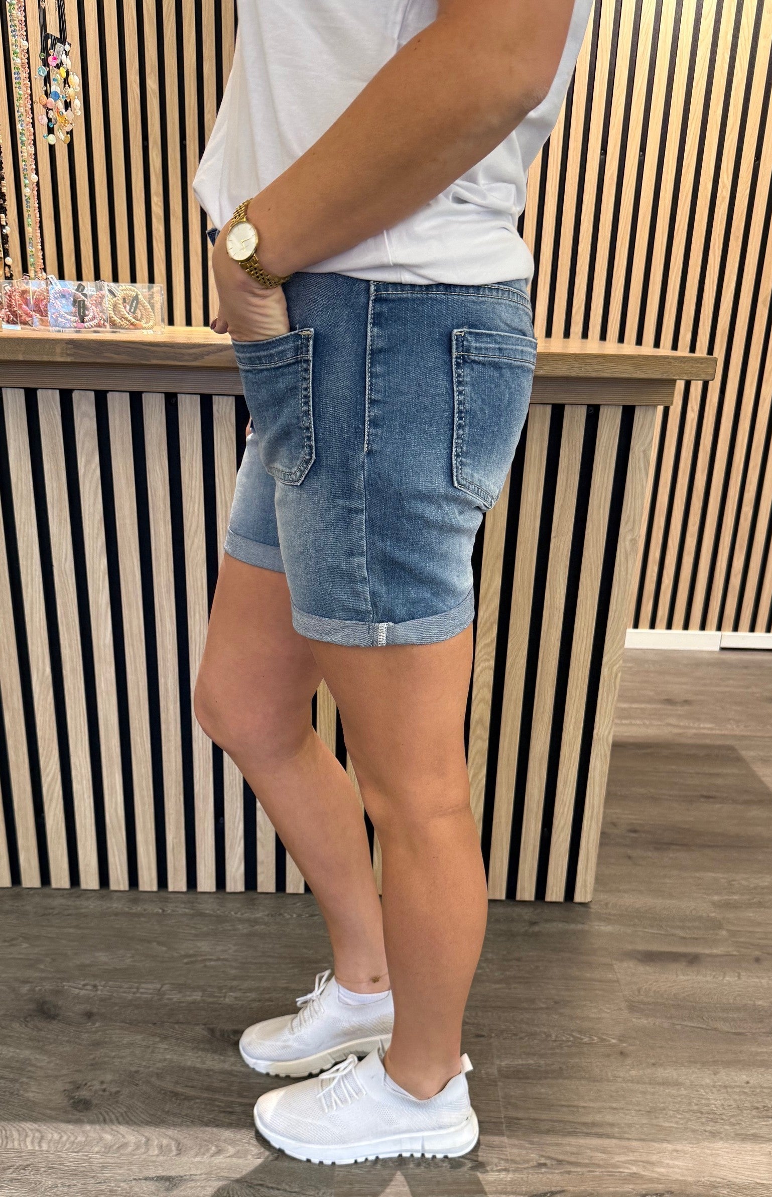 Tyra- Jeansshorts - Denim - Nyhet