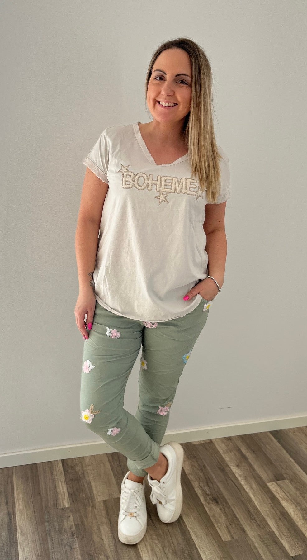 Valeria T-shirt Boheme Beige