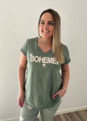 Valeria T-shirt Boheme Army