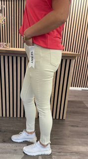 Vera- Skinnyjeans - Beige