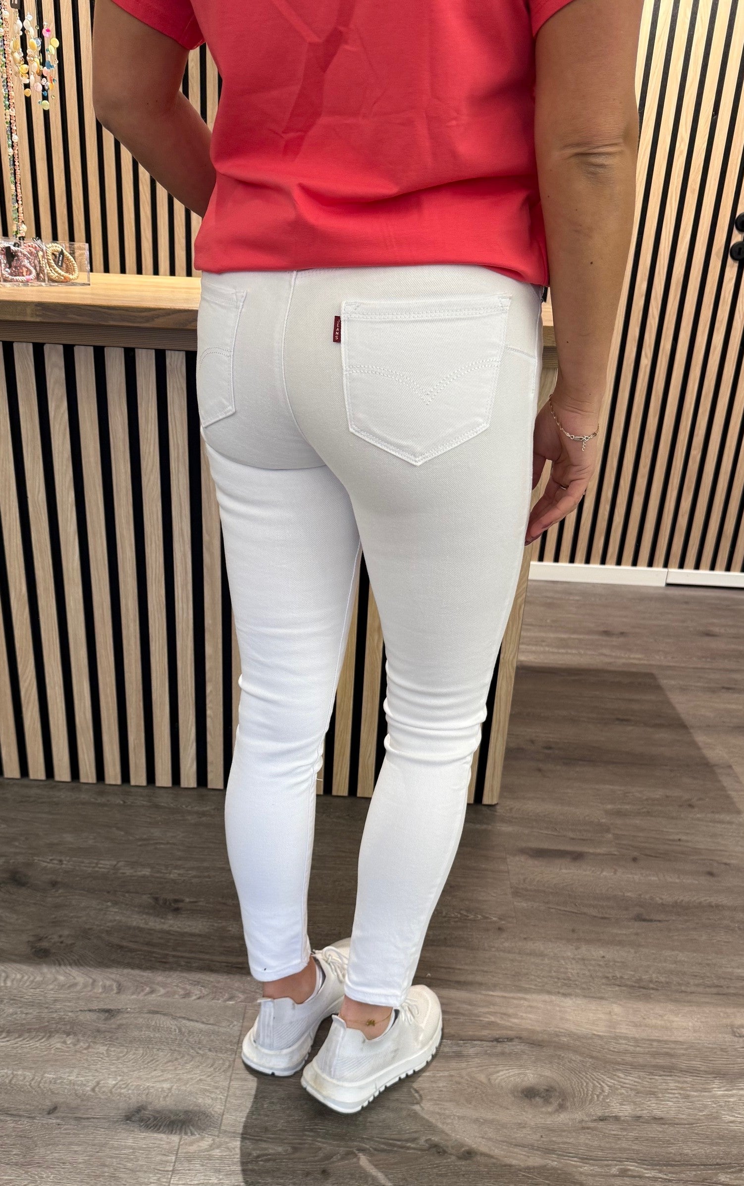 Vera- Skinnyjeans  - Vita- Nyhet