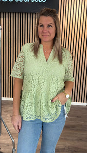 STZanna -  Blus - Smoke green