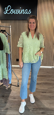 STZanna -  Blus - Smoke green