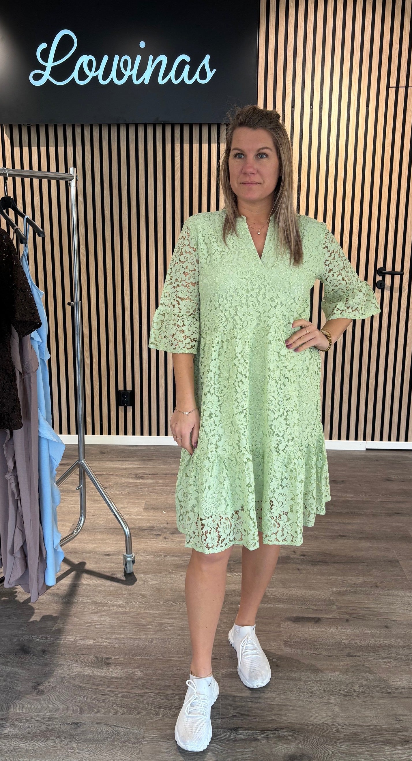 STZanna - Klänning - Smoke green