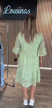 STZanna - Klänning - Smoke green