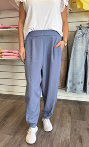 Zelia - Ballongbyxa - Jeansblå