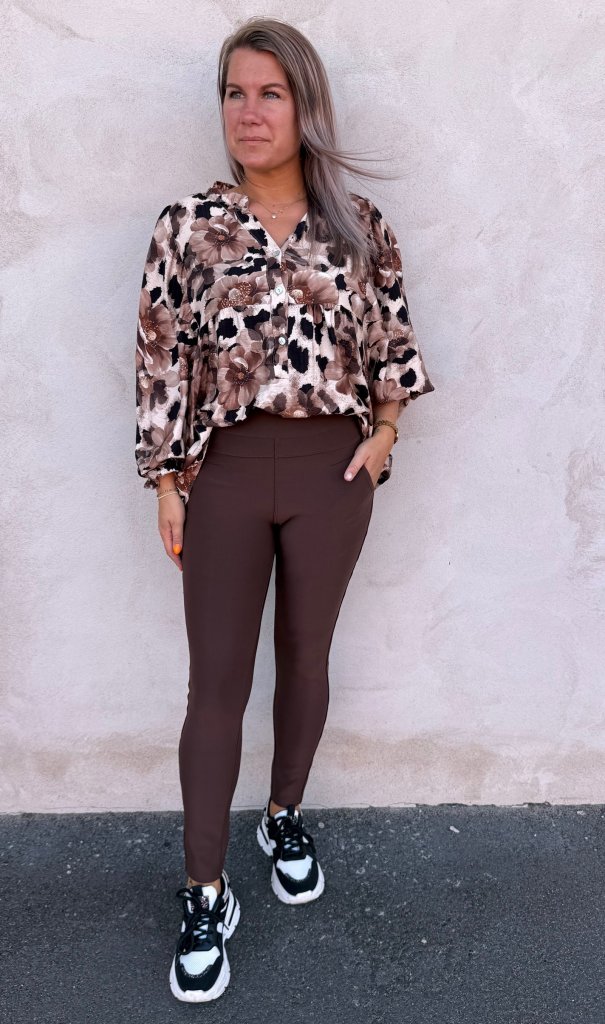 Adara - Leggings - Choco- Nyhet