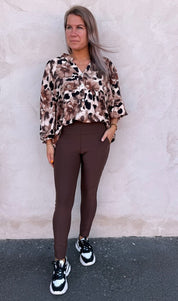 Adara - Leggings - Choco- Nyhet
