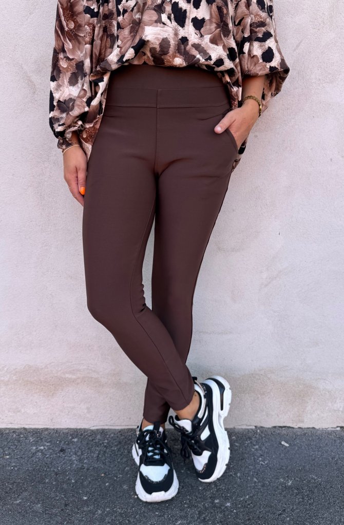 Adara - Leggings - Choco- Nyhet
