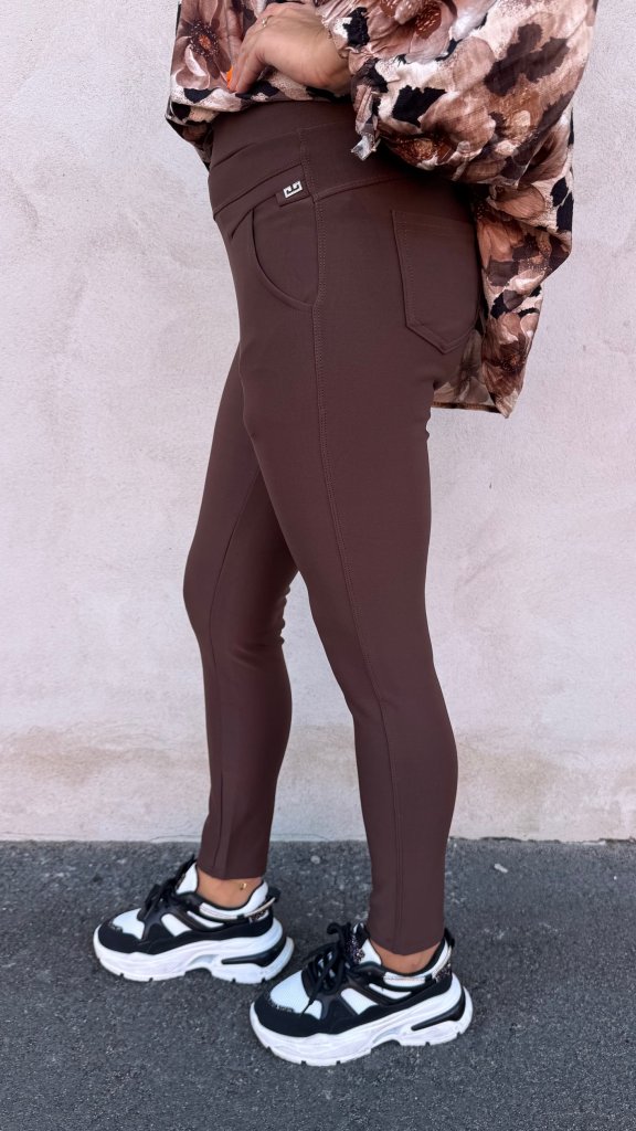 Adara - Leggings - Choco- Nyhet