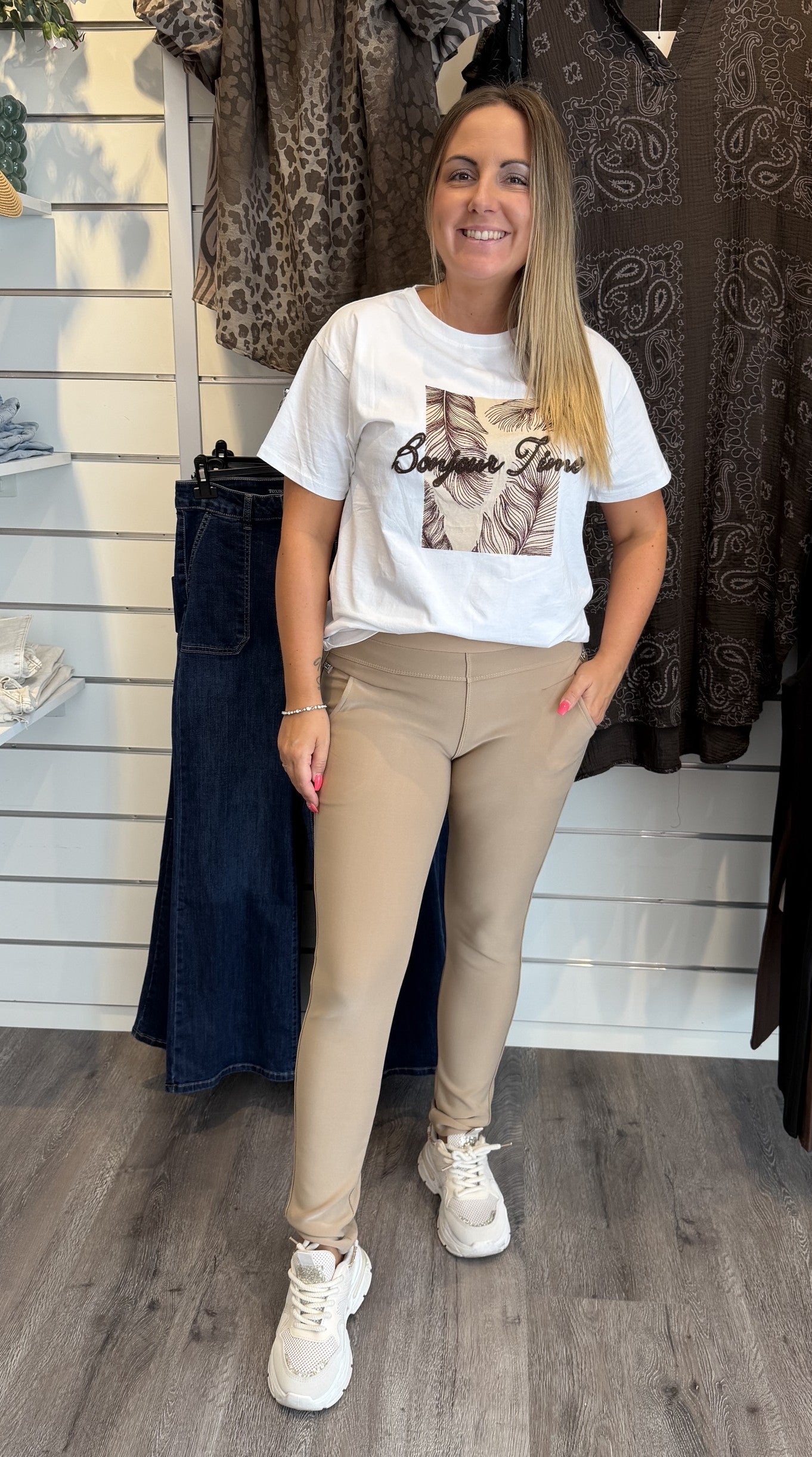 Adara Leggings Taupe