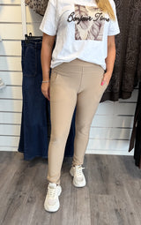 Adara Leggings Taupe
