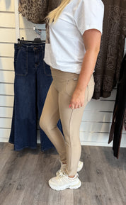 Adara Leggings Taupe