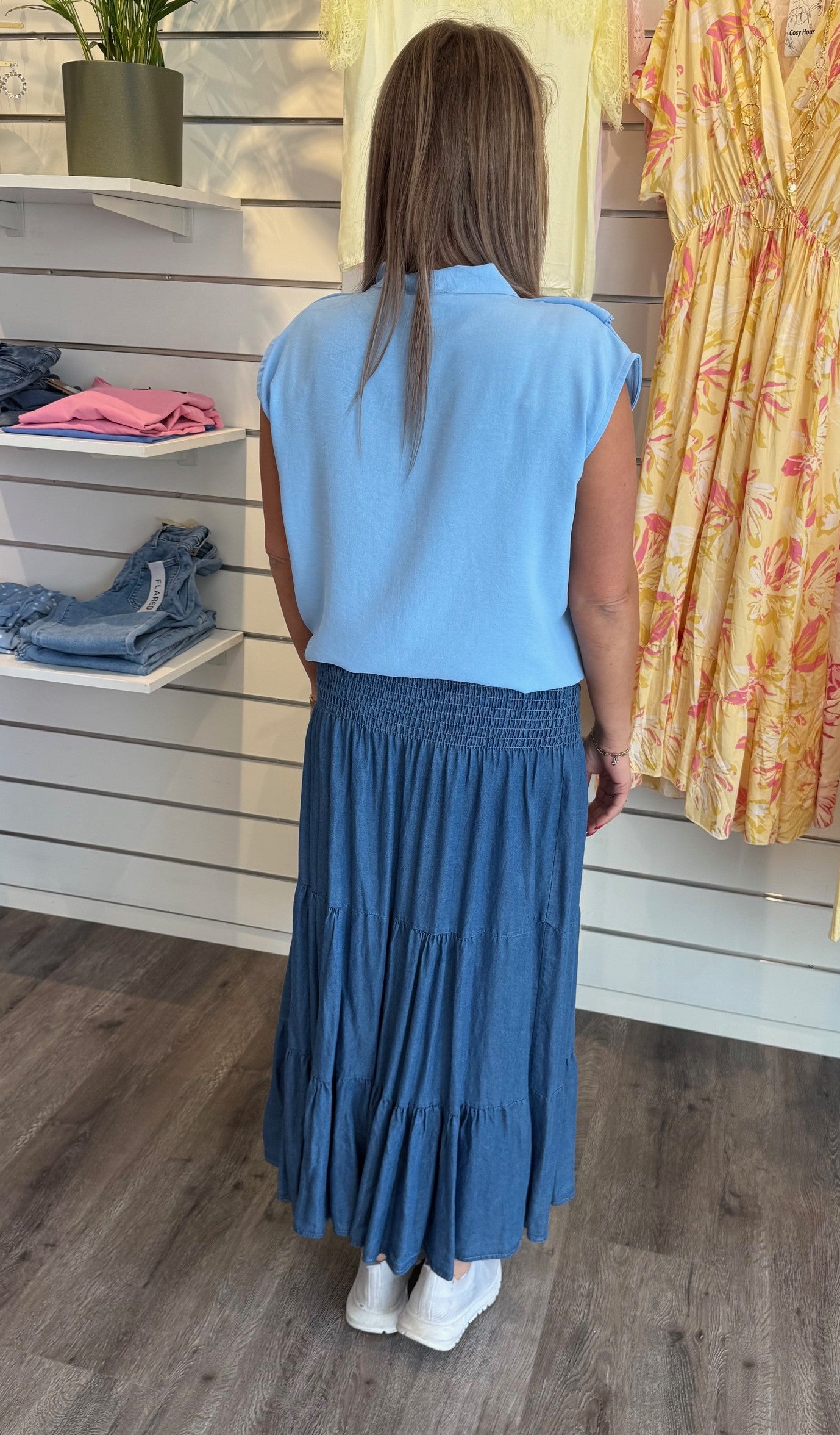 Alice - Kjol - Mörkdenim