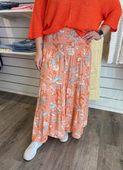 Alice Smockkjol - Blommig - Orange