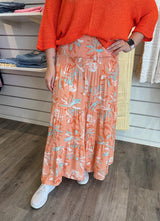 Alice Smockkjol - Blommig - Orange