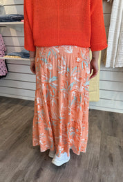 Alice Smockkjol - Blommig - Orange