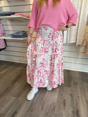 Alice Smockkjol - Blommig - Rosa