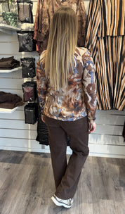 Alina Tröja Mönster Toffee