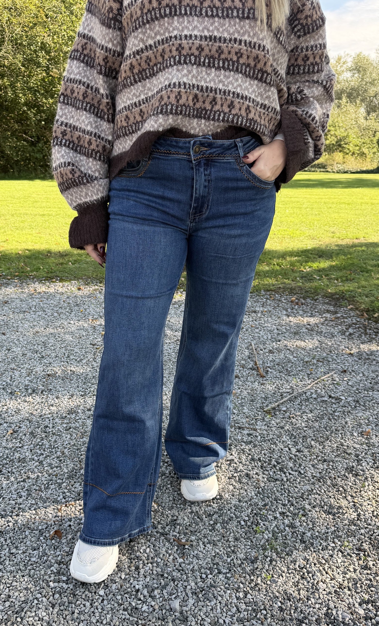 Aline Jeans Vida H2915 Mörk Denim