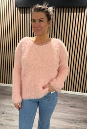 Alissa - Flufftröja-  Rosa