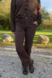 Alva - Jeans Vida - Choco - Nyhet