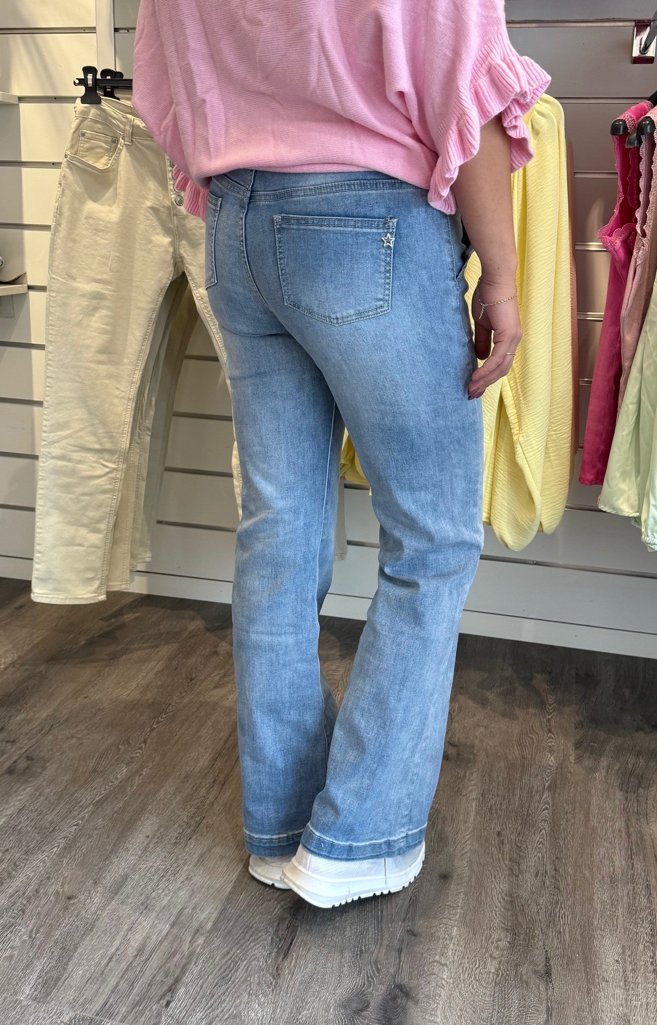Alva - Jeans Vida - Ljus Denim