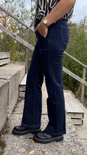 Alva - Jeans Vida - Mörk Denim - Nyhet