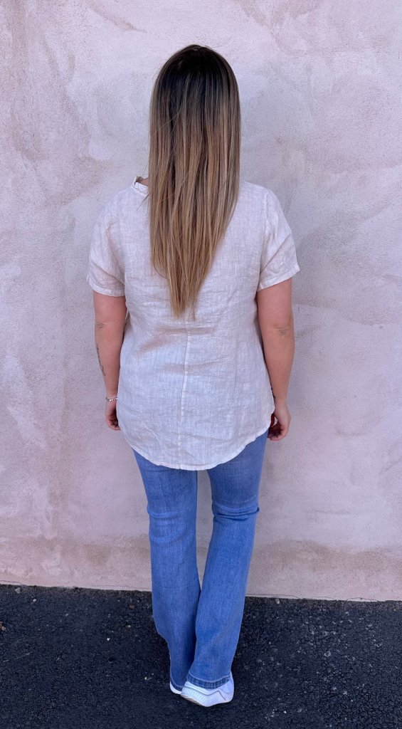 Amia - Topp - Volang - Beige - Nyhet