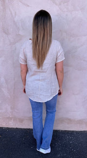 Amia - Topp - Volang - Beige - Nyhet
