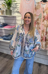Anne - Blus - Blå