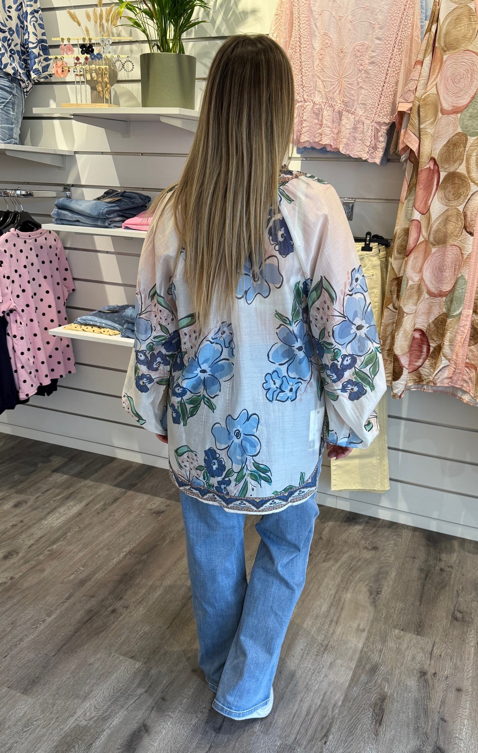 Anne - Blus - Blå