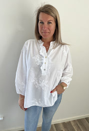 Annika Blus Vit