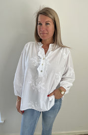 Annika Blus Vit