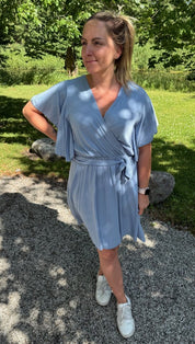 Arianna Klänning Denimblå