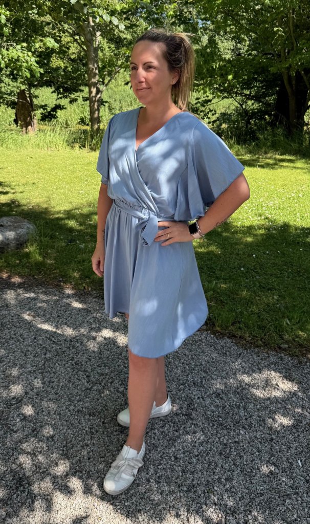 Arianna Klänning Denimblå