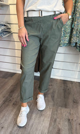 Arlinda superstretch byxor Khaki