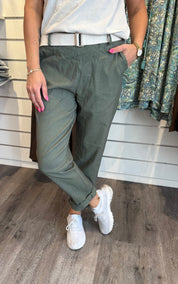 Arlinda superstretch byxor Khaki