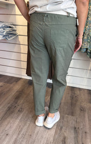 Arlinda superstretch byxor Khaki