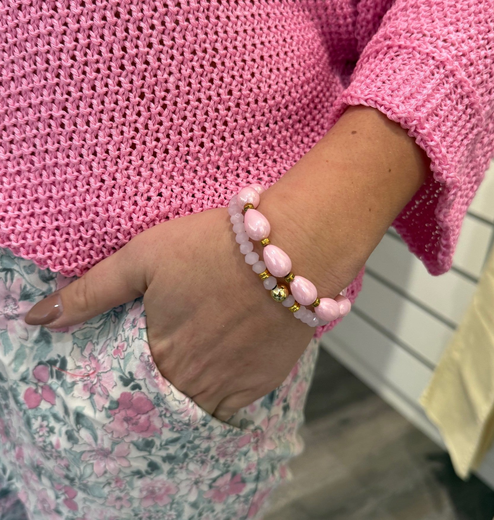 Gemini - Armband A411-25 col03 - Rosa