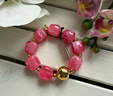 Gemini Armband Kub Cerise A497-26 col03