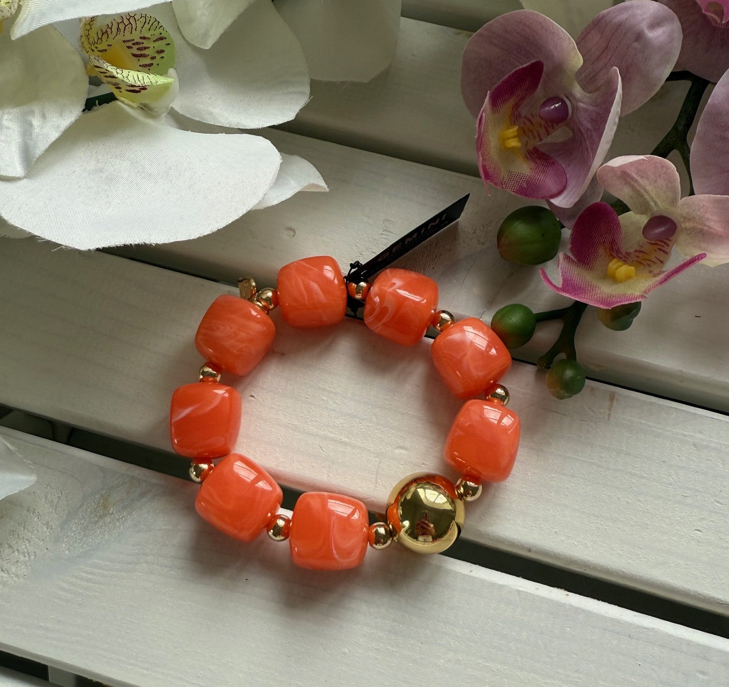 Gemini Armband Kub Orange A497-26 col12