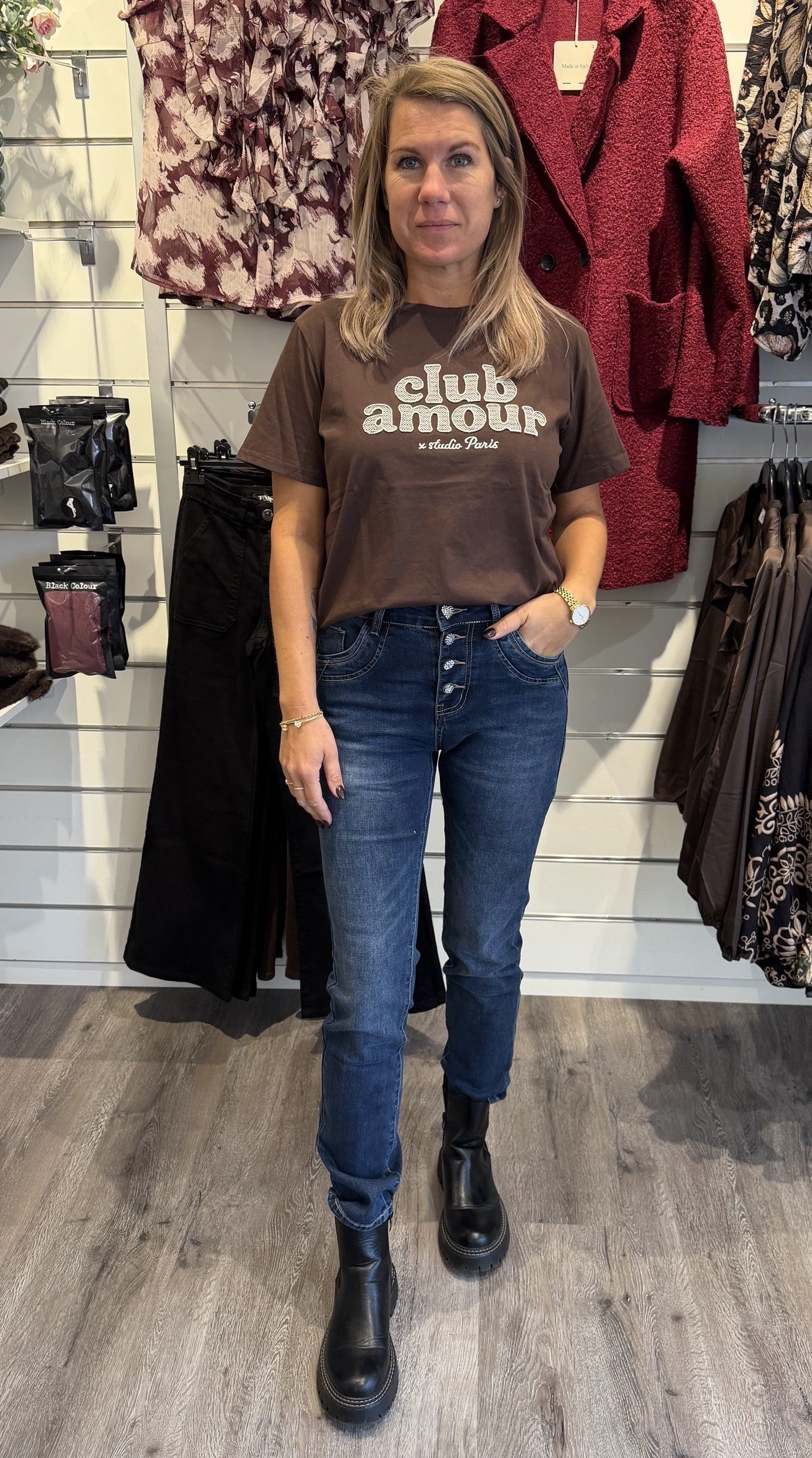 Astrid Jeans JW2524 Mörk Denim