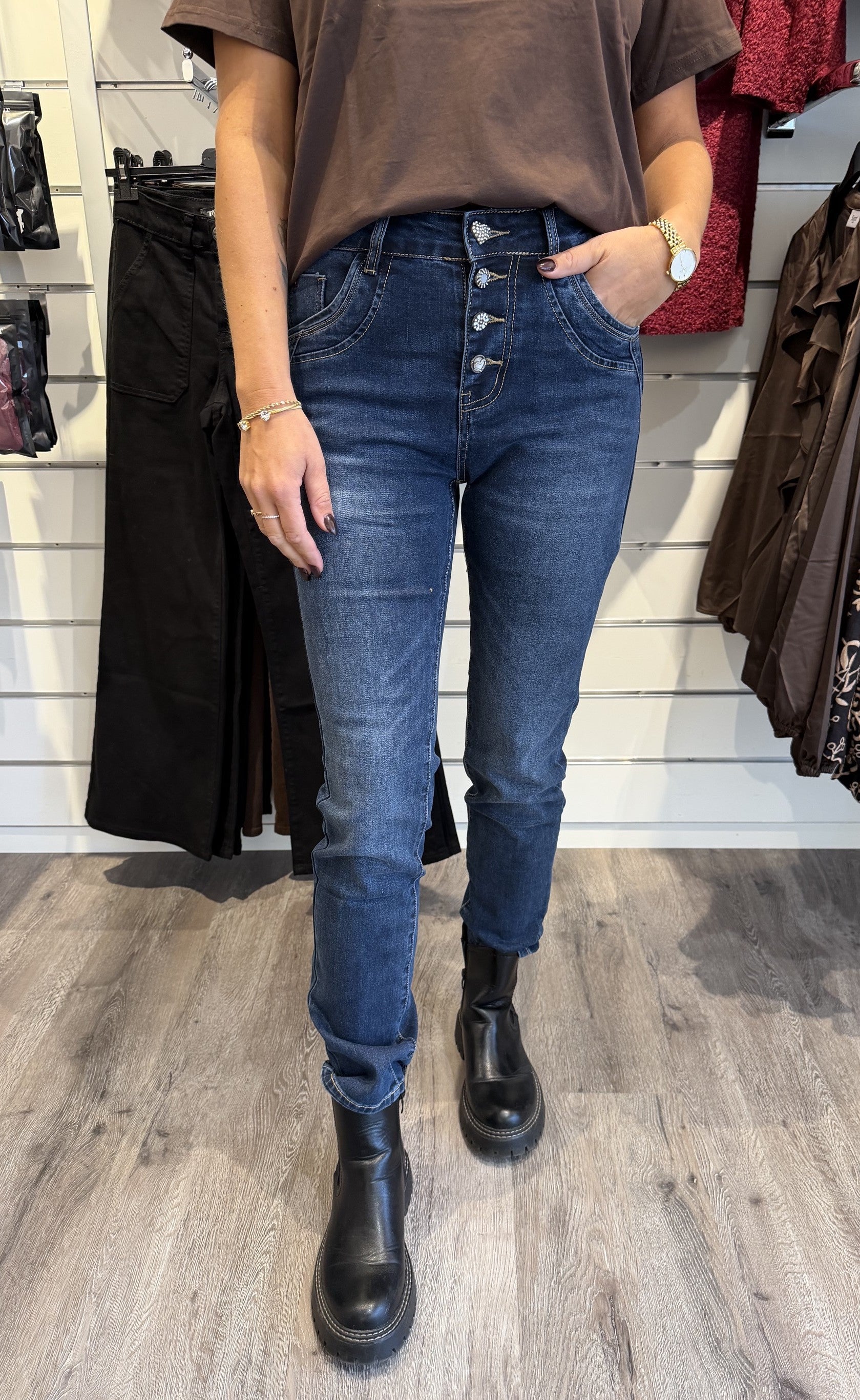 Astrid Jeans JW2524 Mörk Denim